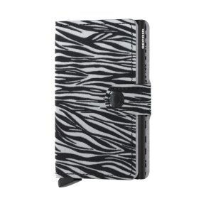 Secrid Miniwallet zebra light grey